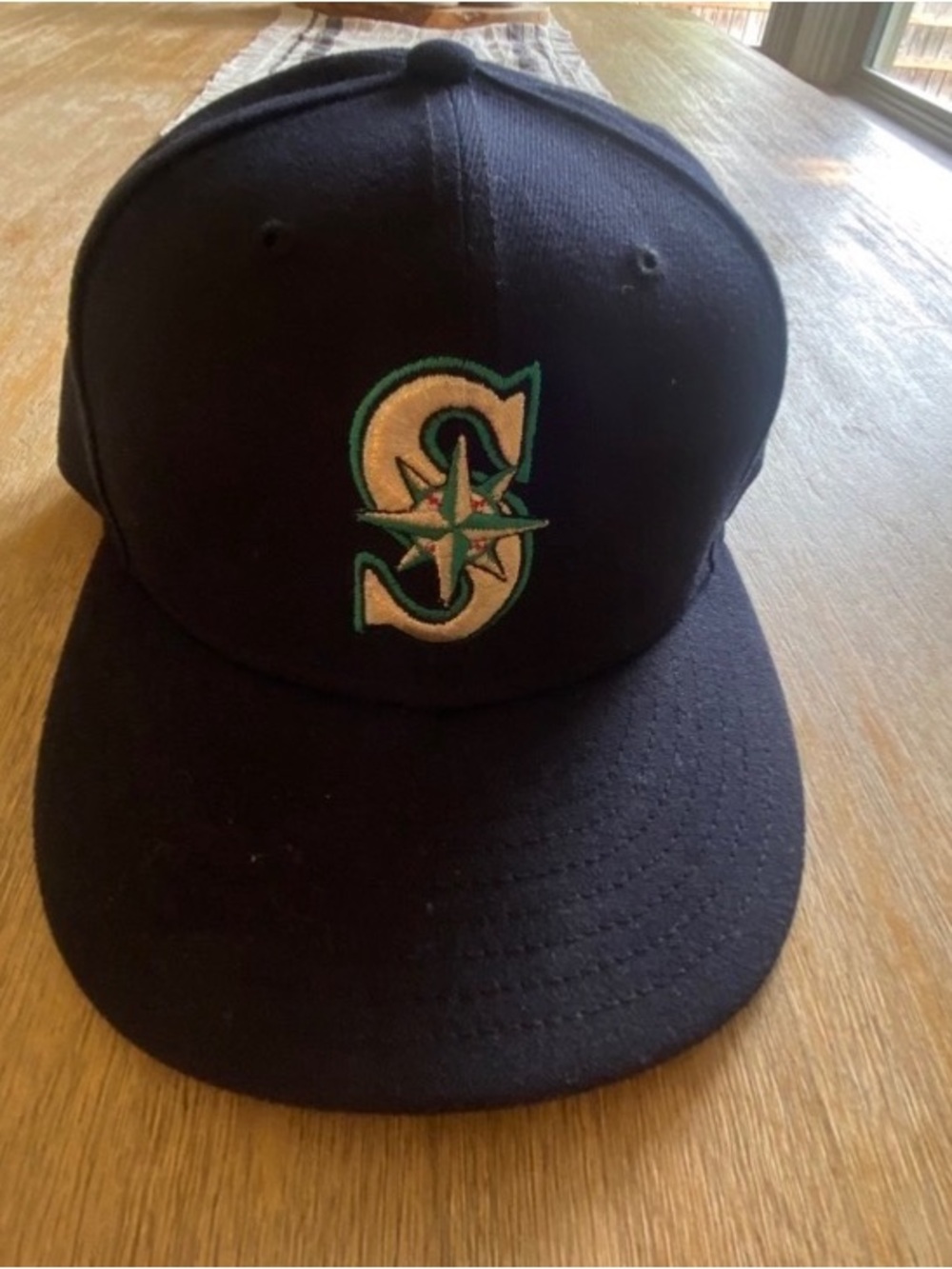 Seattle Mariners Navy S Logo Baseball Cap